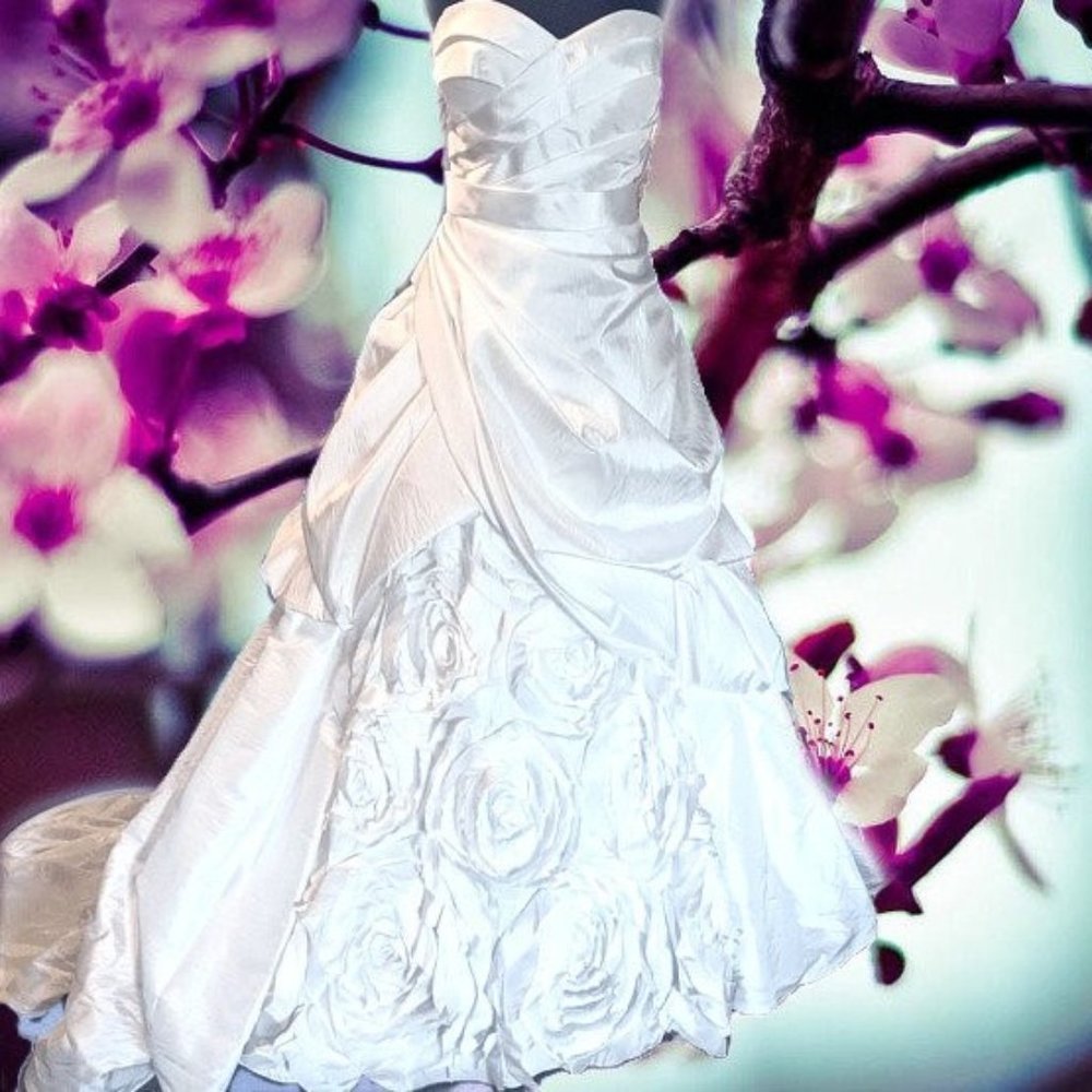 Jasmine Bridal Wedding Ball gown Duchess Size 14
